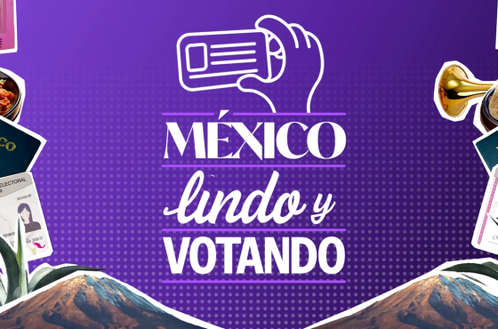 Portada del podcast "México lindo y votando" segunda temporada
