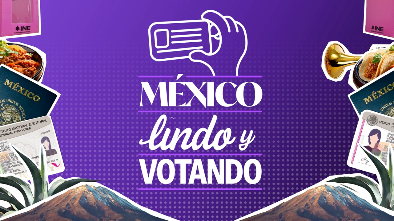 Portada del podcast "México lindo y votando" segunda temporada