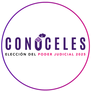 Logotipo, Conóceles, Elección del Poder Judicial 2025