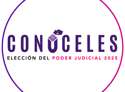 Logotipo, Conóceles, Elección del Poder Judicial 2025