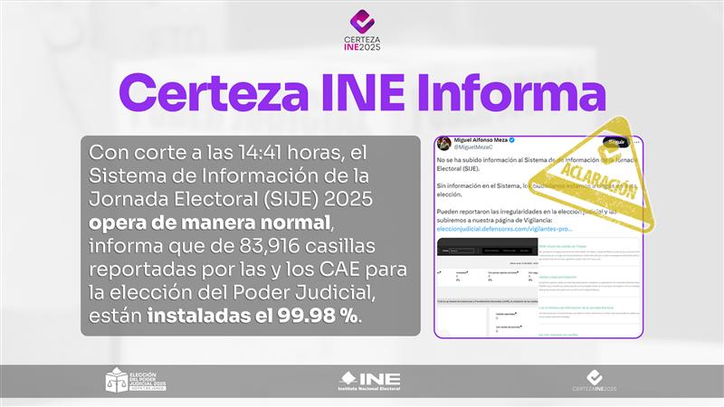 Captura de pantalla del posteo respondido por Certeza