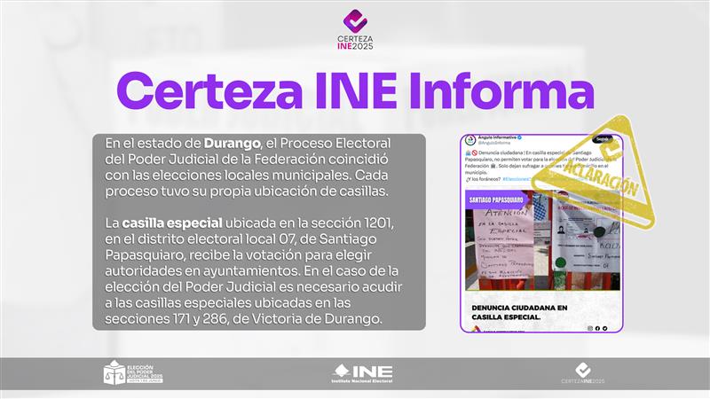 Captura de pantalla del posteo respondido por Certeza