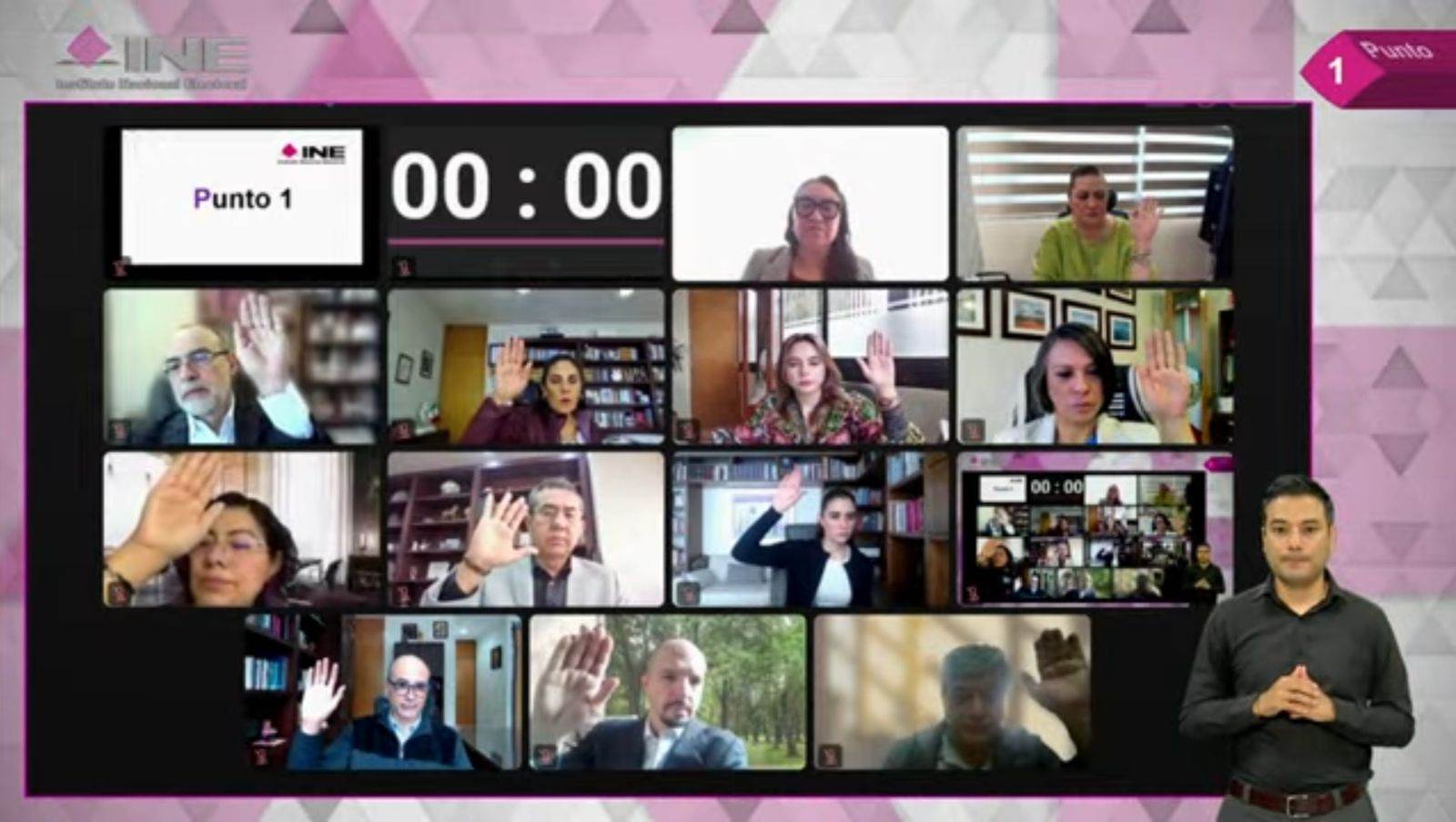 Sesión Extraordinaria virtual del Consejo General.