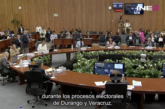 Consejo General en el punto fiscalización