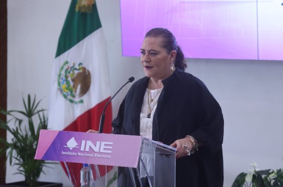 Guadalupe Taddei en conferencia de prensa