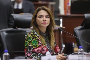 Carla Humphrey Jordan Consejera Electoral, en su participación en la Sesión.