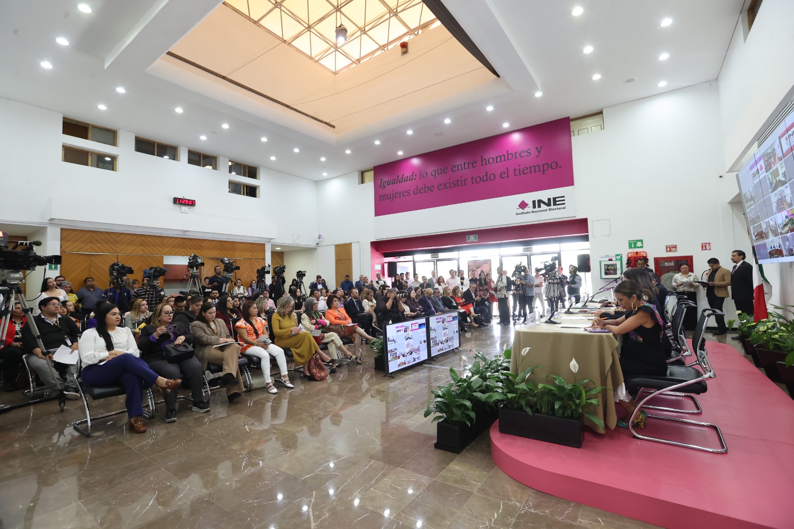 Botón para ingresar a la nota de audio sobre integridad electoral