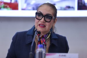 Secretaria Ejecutiva del INE, Claudia Arlett Espino