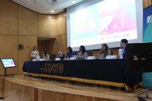 Panel de la clausura de la Clausura AMECIP