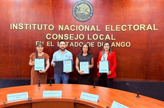 Titulares de Organizaciones Civiles e INE Durango