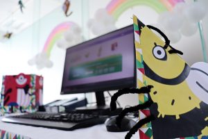 pantalla de computadora con cuestionario de la Consulta Infantil y Juvenil 2024