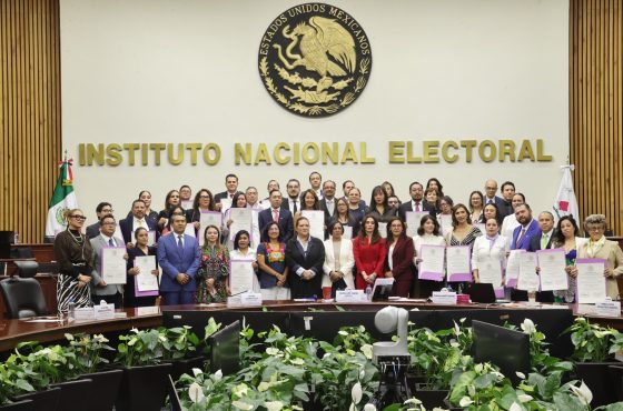 Entrega de constancias de mayoría a 45 candidaturas electas a Magistraturas