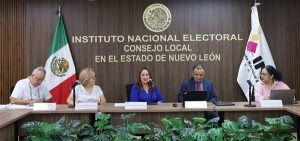 personas auditoras en Consejo Local del INE en Nuevo Léon