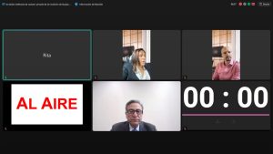 Comisión de Quejas y Denuncias en sesión virtual