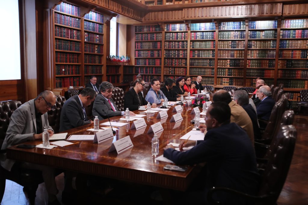Reunión INE-Comisión Presidencial de la Reforma Electoral