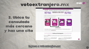 imagen de la página voto en el extranjero