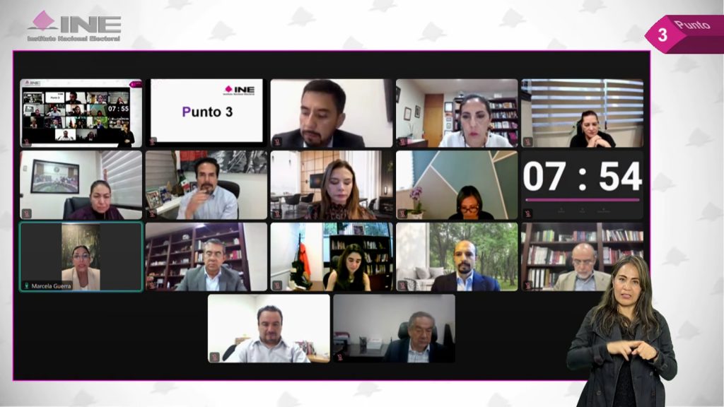 Botón para ingresar a la nota de audio "resumen del Consejo General del INE"