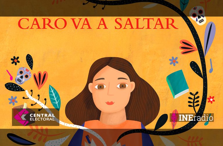 Botón para entrar a la publicación del audiocuento Caro va a saltar