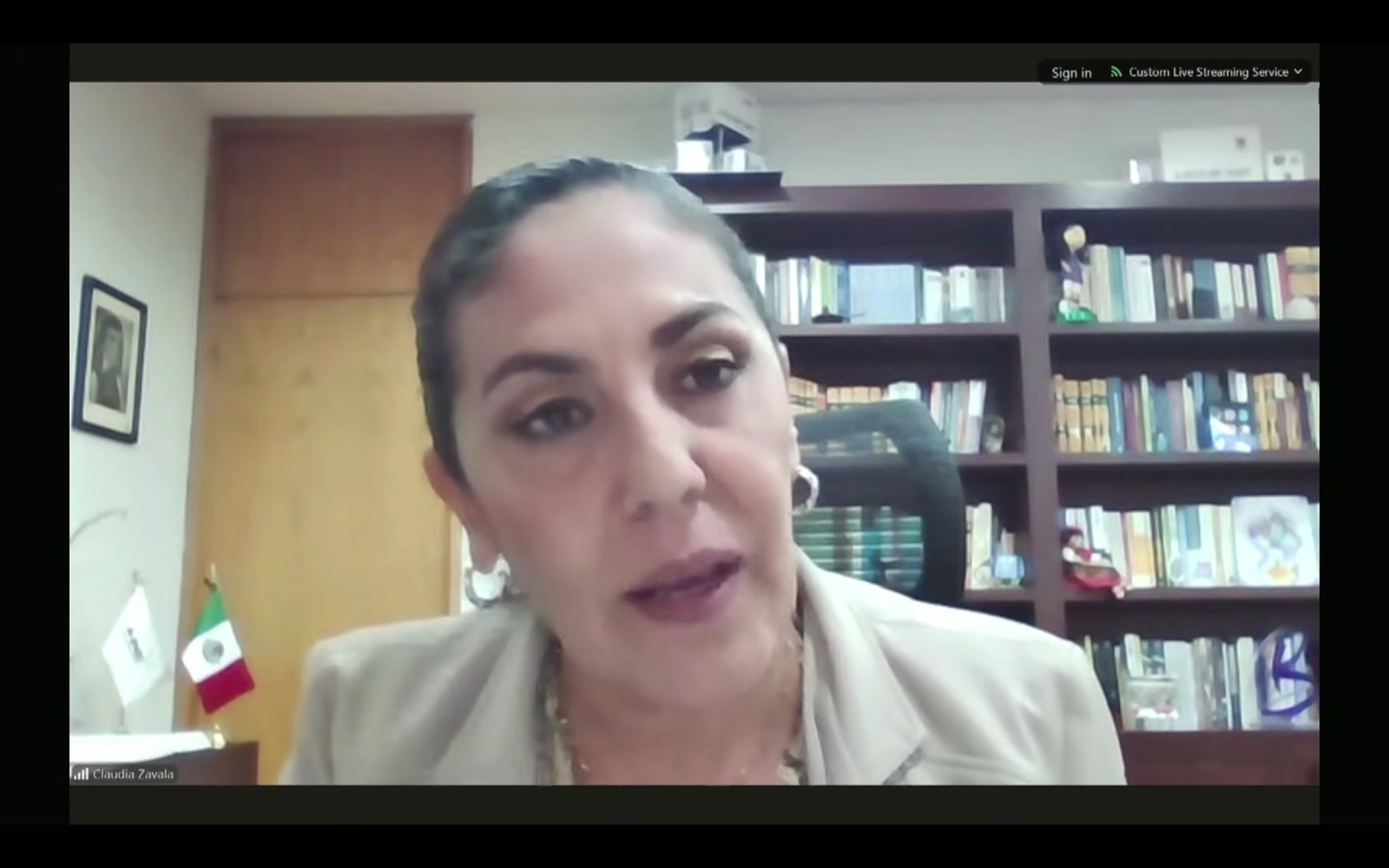 Consejera Electoral, Claudia Zavala