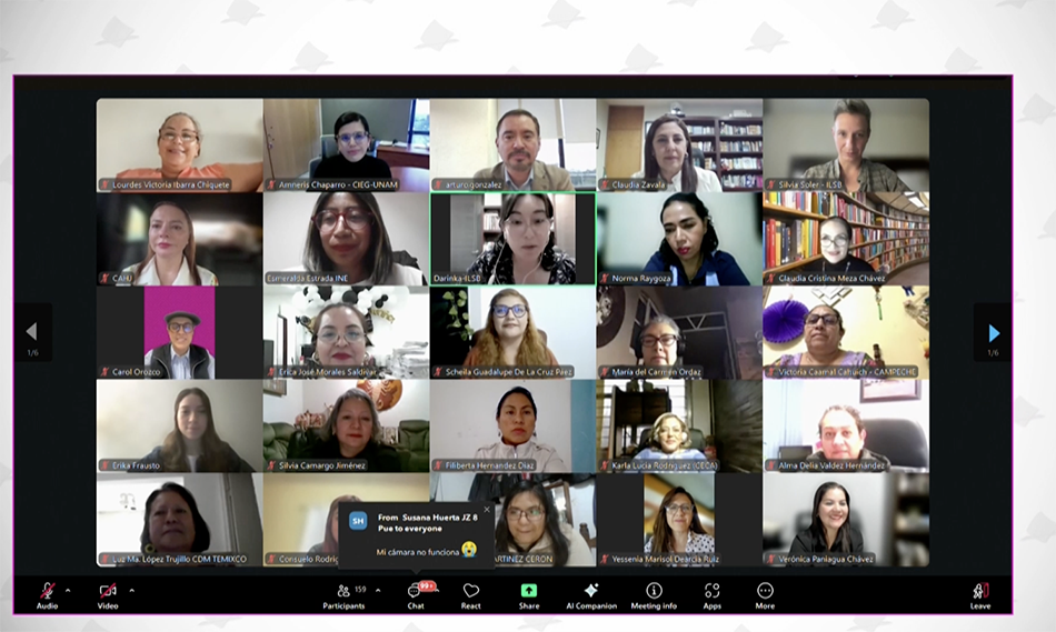 Participantes de Liderazgo de las Mujeres en la Política.