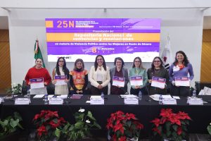 Mujeres presentan el repositorio nacional de sentencias y resoluciones en materia de violencia política contra mujeres