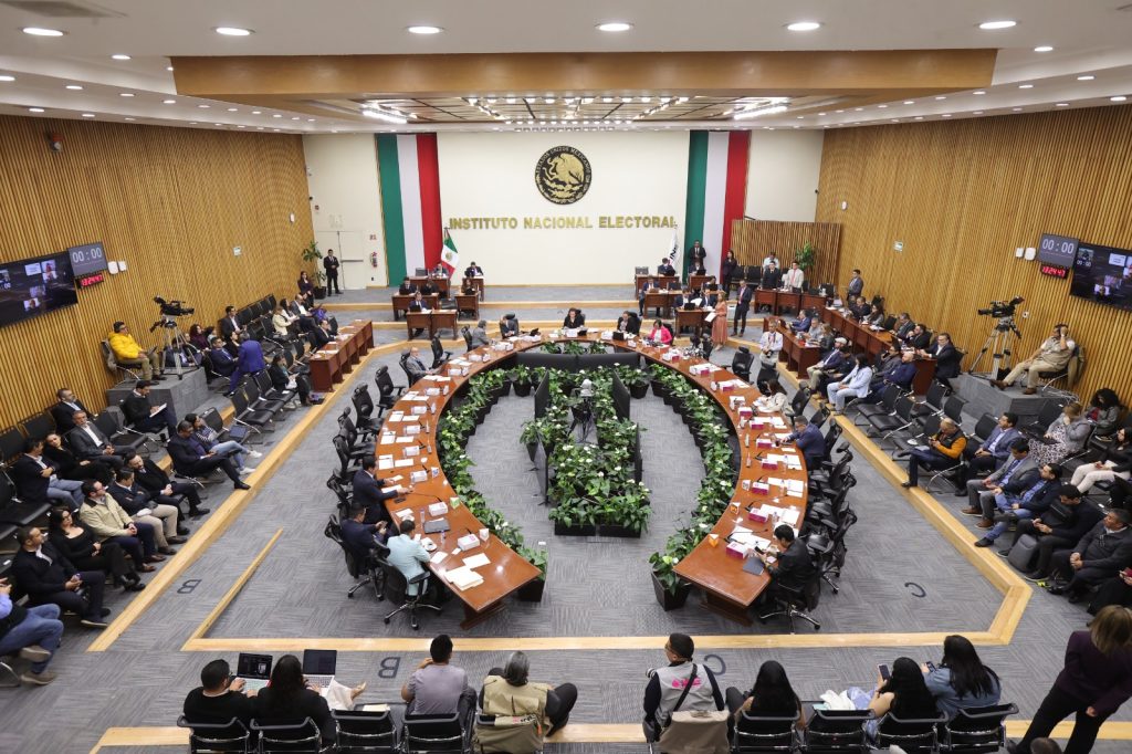 Sesión Extraordinaria del Consejo General del INE