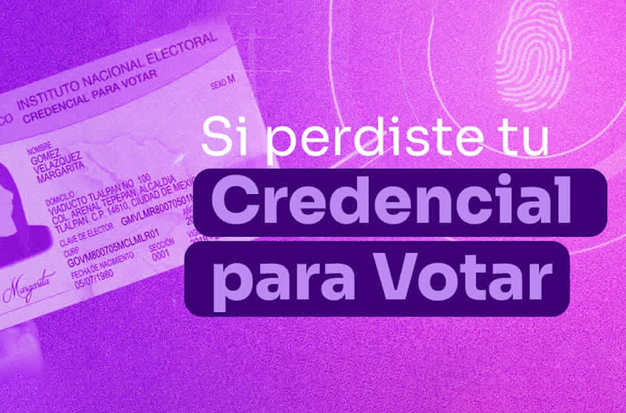Si perdiste tu INE esto te interesa