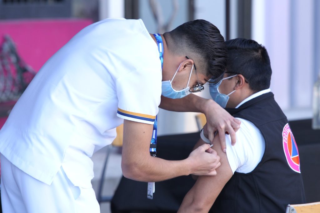 Campaña de Vacunación contra el Sarampión en el INE