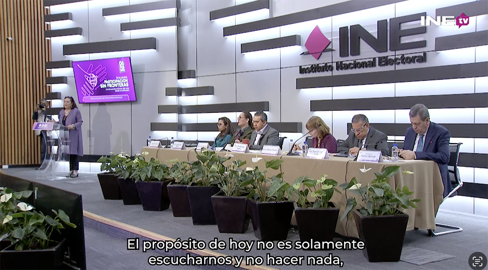 Encuentro "Participación sin Fronteras"