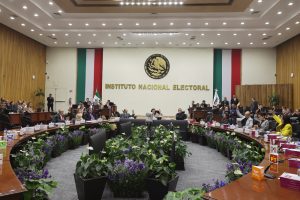 Sesión del Consejo General del INE