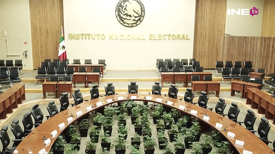 Salón del Consejo General del INE