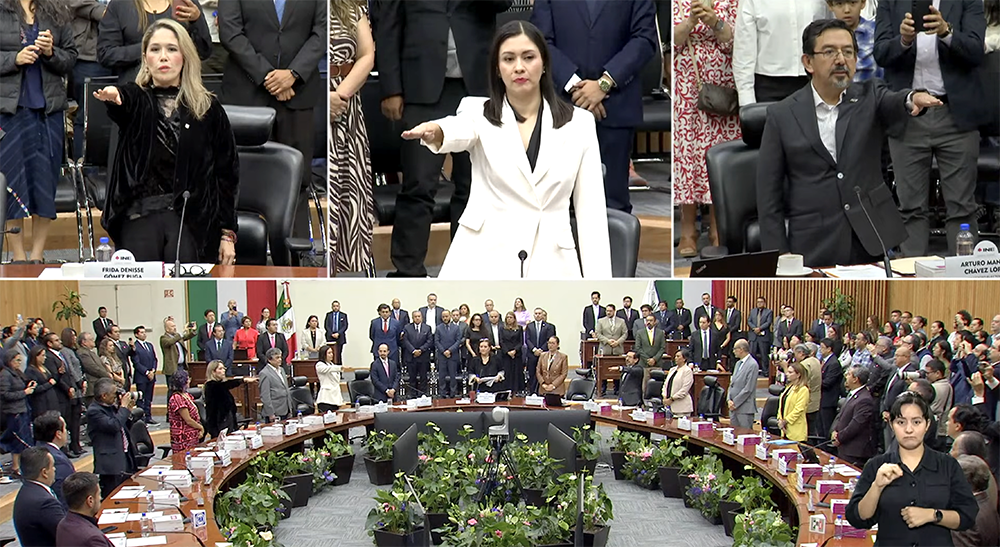 Toma de protesta de nuevas consejerías del INE