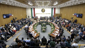 Sesión del Consejo general del INE