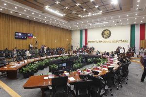 Sesión del Consejo General del INE (PEEPJF)