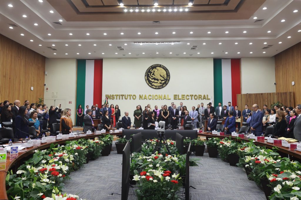 Sesión del Consejo General del INE