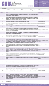 Guía de la Sesión Ordinaria del Consejo General del INE
