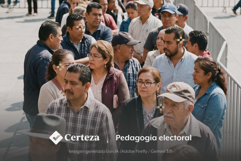 Padrón electoral, la columna vertebral de las elecciones 2027: INE